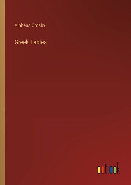 Greek Tables