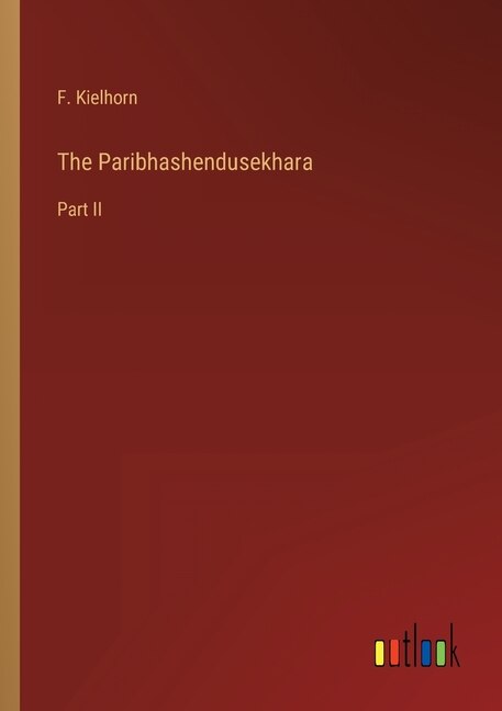 Front cover_The Paribhashendusekhara