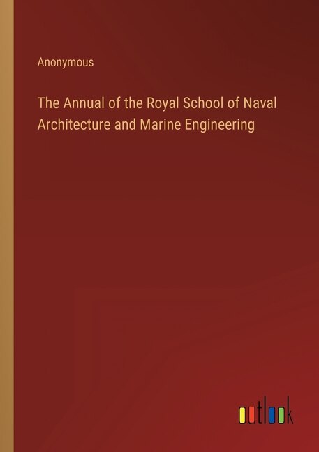 Couverture_The Annual of the Royal School of Naval Architecture and Marine Engineering