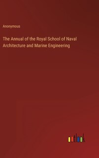 Couverture_The Annual of the Royal School of Naval Architecture and Marine Engineering