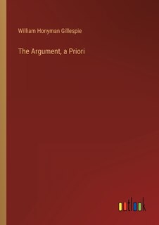 Couverture_The Argument, a Priori