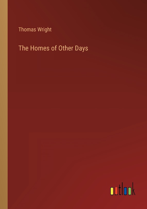 Couverture_The Homes of Other Days