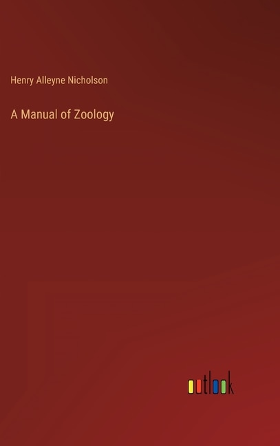 Front cover_A Manual of Zoology