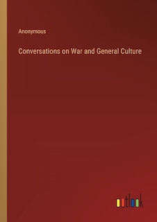 Front cover_Conversations on War and General Culture
