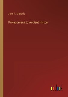 Front cover_Prolegomena to Ancient History