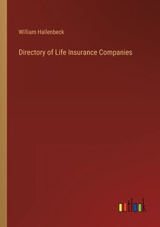 Couverture_Directory of Life Insurance Companies