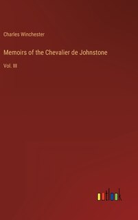 Front cover_Memoirs of the Chevalier de Johnstone