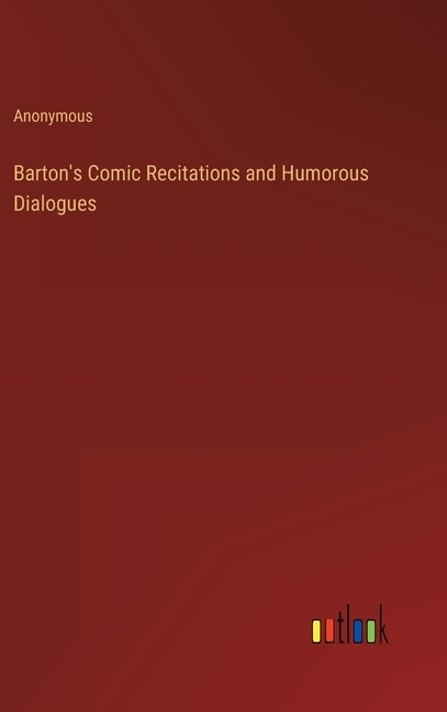 Couverture_Barton's Comic Recitations and Humorous Dialogues