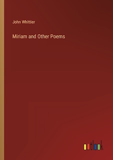 Front cover_Miriam and Other Poems