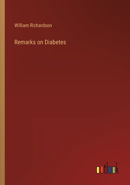 Couverture_Remarks on Diabetes