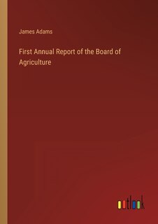 Couverture_First Annual Report of the Board of Agriculture