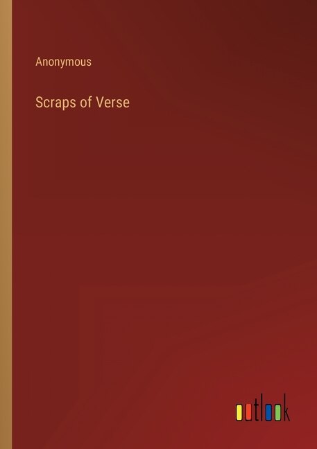 Front cover_Scraps of Verse