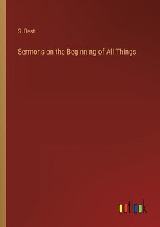 Couverture_Sermons on the Beginning of All Things