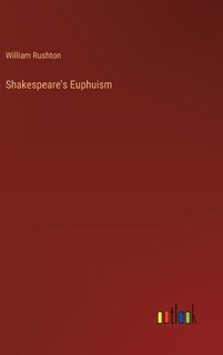 Front cover_Shakespeare's Euphuism