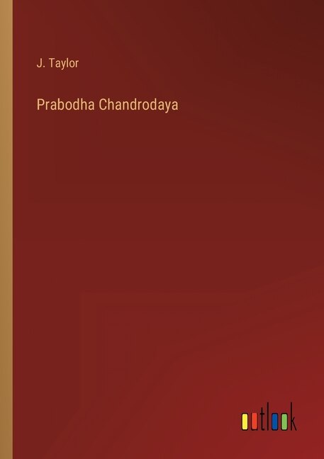 Front cover_Prabodha Chandrodaya