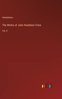 Front cover_The Works of John Hookham Frere