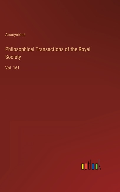 Front cover_Philosophical Transactions of the Royal Society