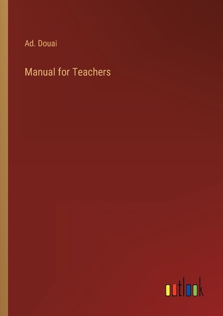 Front cover_Manual for Teachers