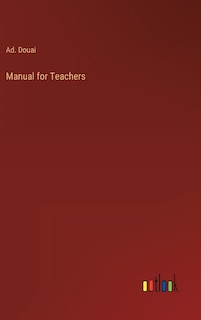 Front cover_Manual for Teachers