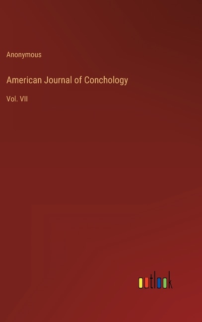 Front cover_American Journal of Conchology