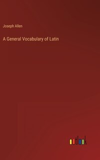 Front cover_A General Vocabulary of Latin
