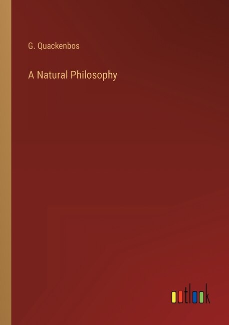 Front cover_A Natural Philosophy