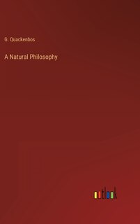Front cover_A Natural Philosophy