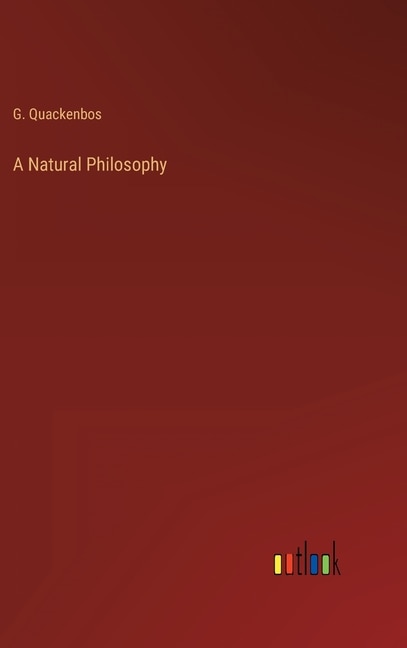 Front cover_A Natural Philosophy