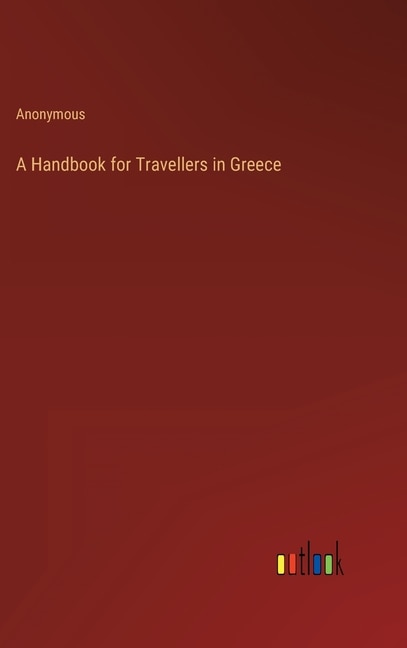 Front cover_A Handbook for Travellers in Greece