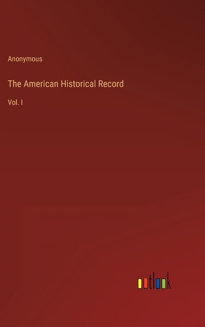 Front cover_The American Historical Record