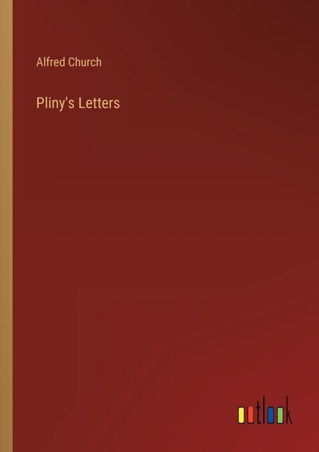 Front cover_Pliny's Letters