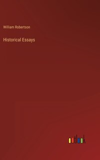 Front cover_Historical Essays