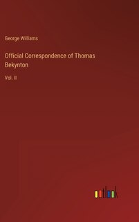 Couverture_Official Correspondence of Thomas Bekynton
