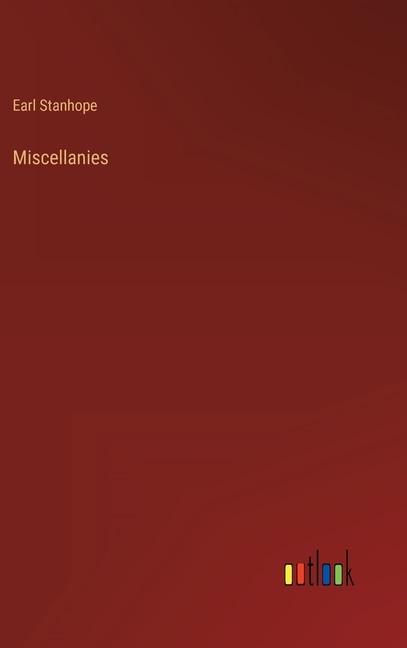 Front cover_Miscellanies
