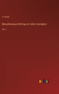 Front cover_Miscellaneous Writings of John Conington