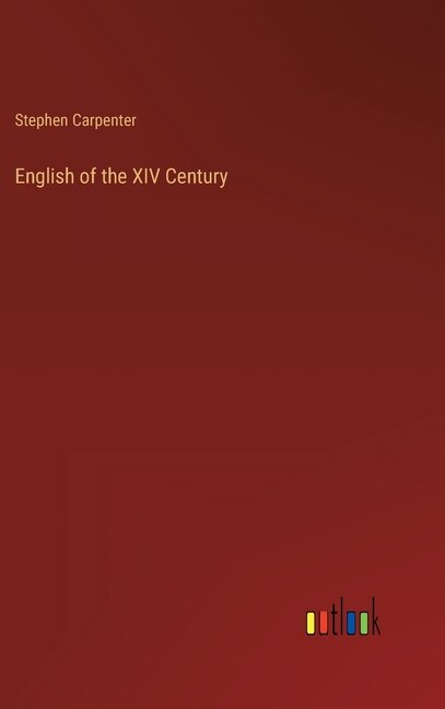 Front cover_English of the XIV Century