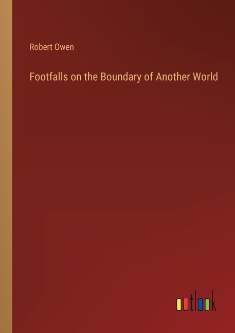 Front cover_Footfalls on the Boundary of Another World
