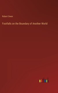 Front cover_Footfalls on the Boundary of Another World