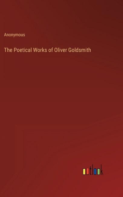 Couverture_The Poetical Works of Oliver Goldsmith
