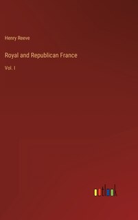 Couverture_Royal and Republican France