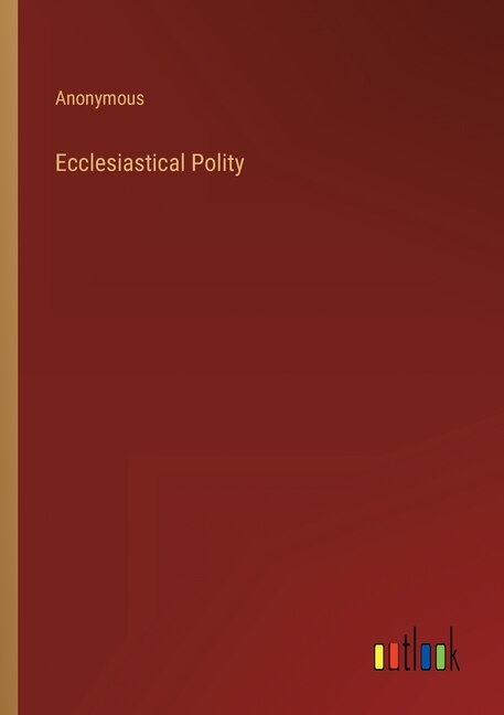 Couverture_Ecclesiastical Polity