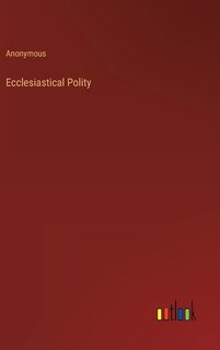 Couverture_Ecclesiastical Polity