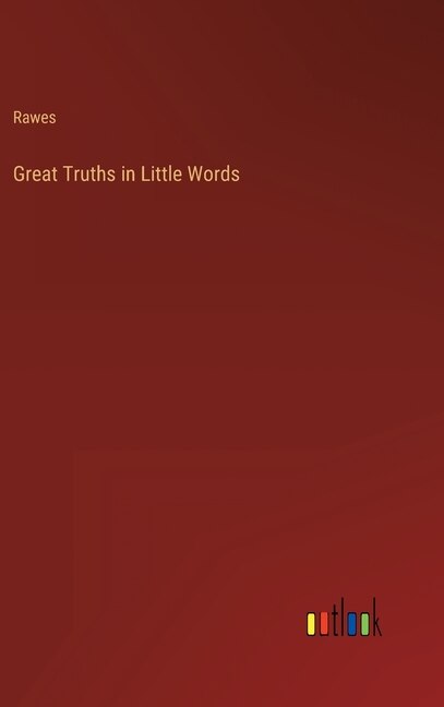 Front cover_Great Truths in Little Words