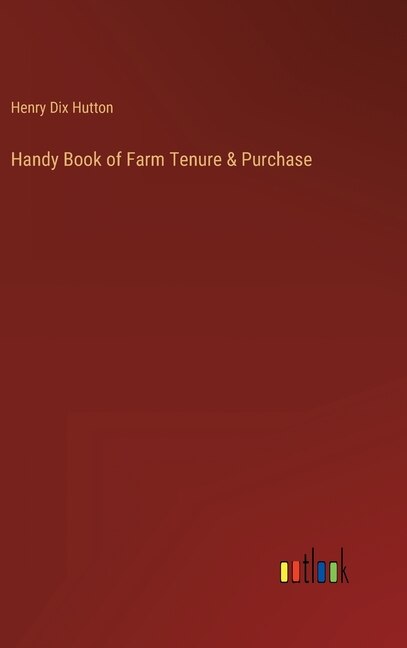 Front cover_Handy Book of Farm Tenure & Purchase