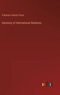 Couverture_Harmony of International Relations