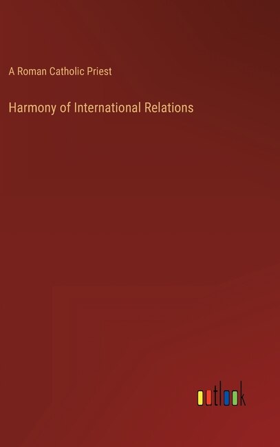 Couverture_Harmony of International Relations