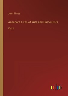 Couverture_Anecdote Lives of Wits and Humourists