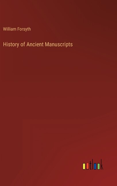 Front cover_History of Ancient Manuscripts