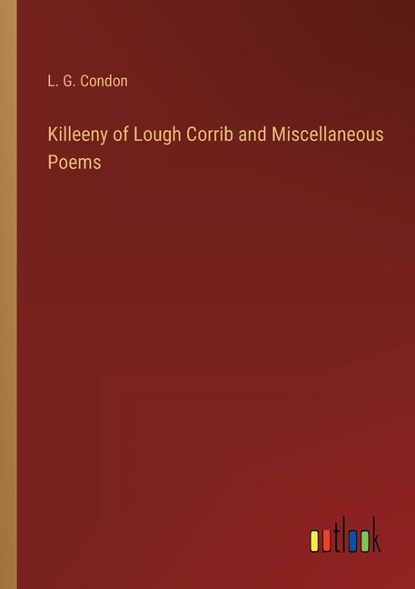 Front cover_Killeeny of Lough Corrib and Miscellaneous Poems