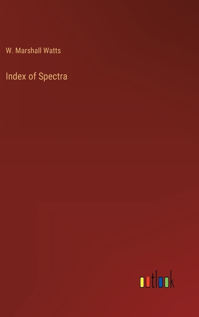Couverture_Index of Spectra